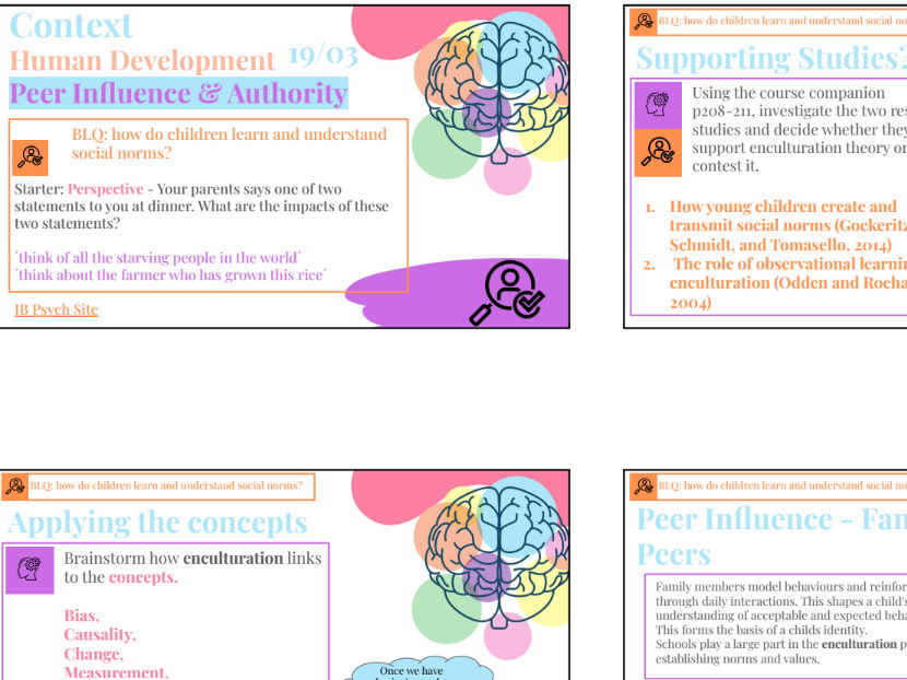 IB Psychology 2027 Complete Human Developement Unit