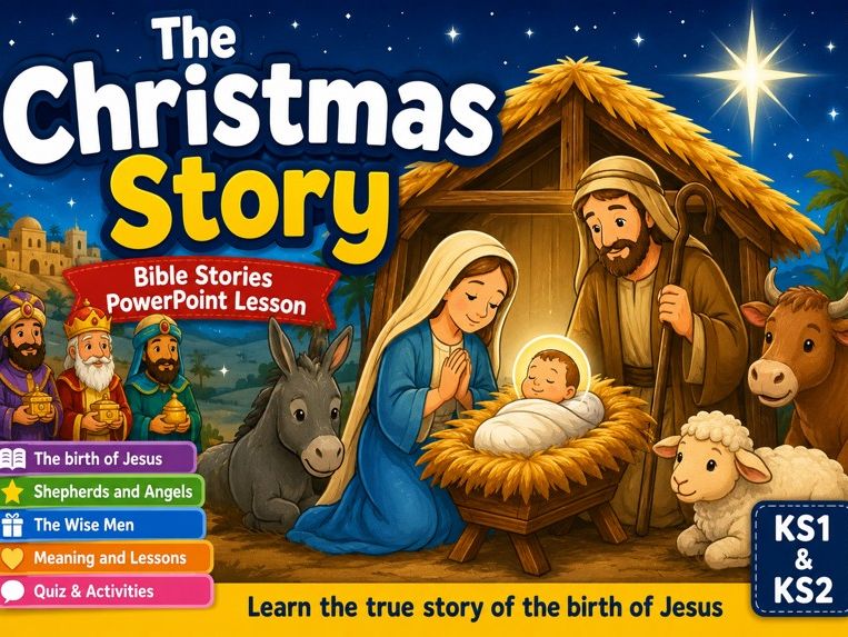 Christmas Story PowerPoint | KS1 & KS2