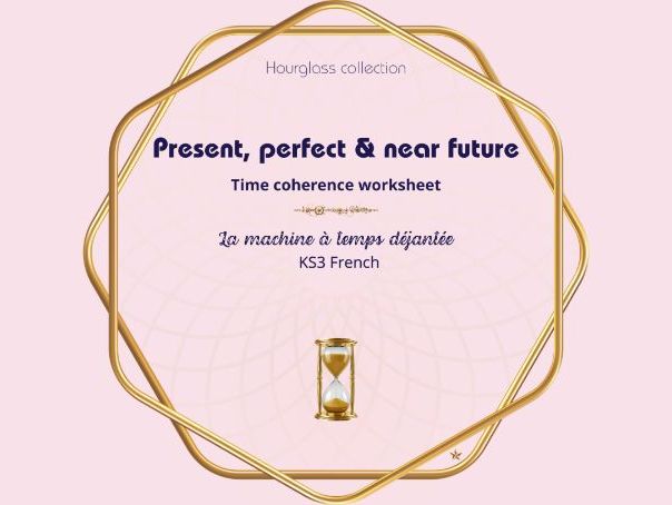 Present, perfect & near future – KS3 French time coherence worksheet