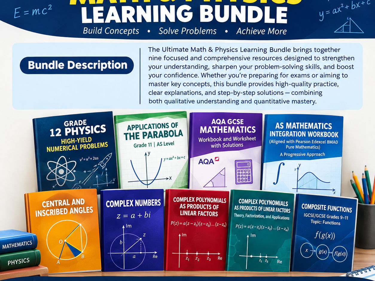 The Ultimate Math & Physics Learning Bundle