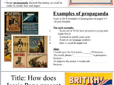 KS3 War Literature
