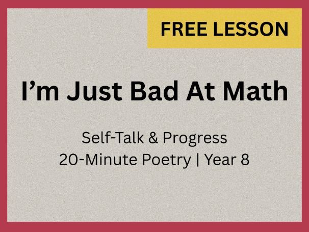 Poetry Starter: Metaphor & Imagery | Made Like Clay | Year 8 (KS3) | FREE