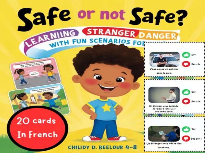 Safe or Not Safe? Learning Stranger Danger with Fun Scenarios for Kids Version in French