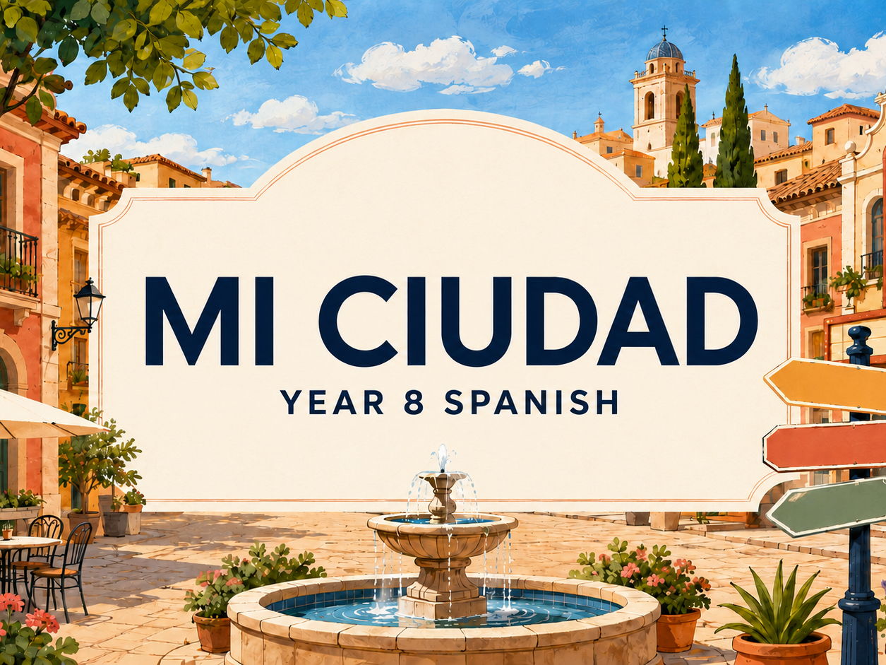 Year 8 Spanish ‘MI CIUDAD’ Term 1 COMPLETE Unit of Work