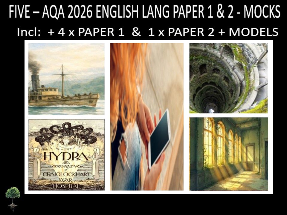 FIVE - AQA PAPER 1 & 2 | 2026 FULL MOCKS | MODELS