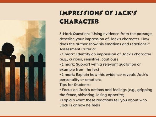 3 Mark Questions Comprehension