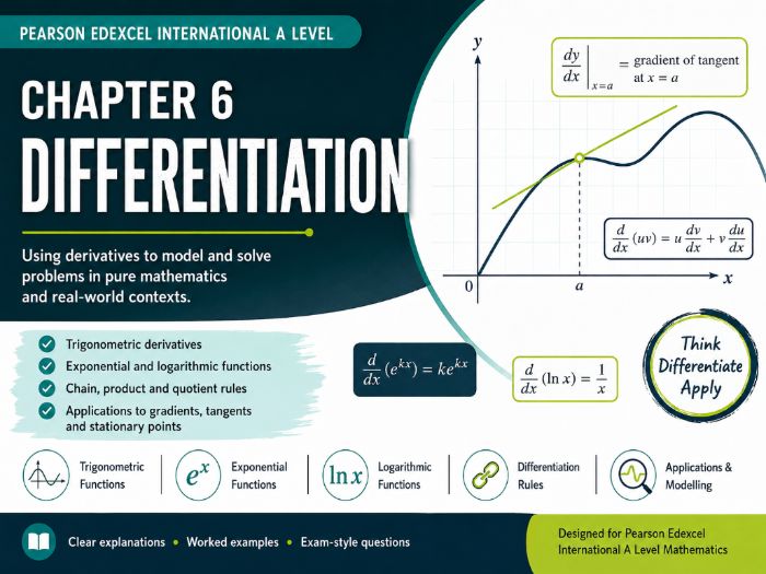 06 - Differentiation P3 Pack - Edexcel International A-Level Maths