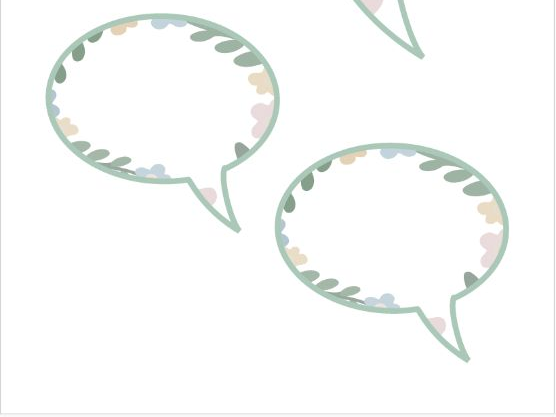 EYFS Child Voice Speech Bubble Templates