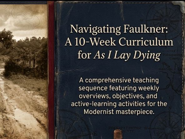 As I Lay Dying Novel Study Unit | Senior English Literary Analysis | Faulkner