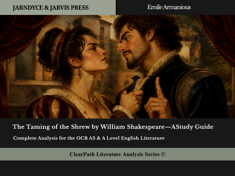 OCR A Level Taming of the Shrew Guide: 2027 Exam Revision & Analysis (H072/H472 Study Companion)