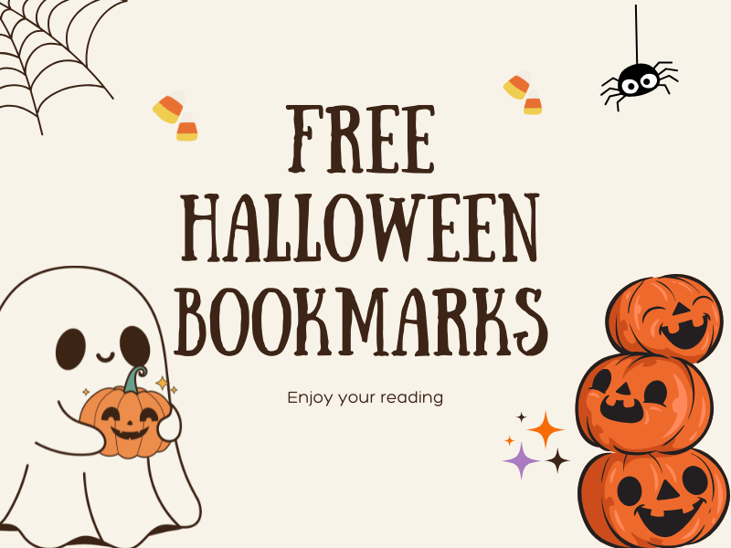 FREE Printable Halloween Bookmarks - 15 Designs for Kids Reading
