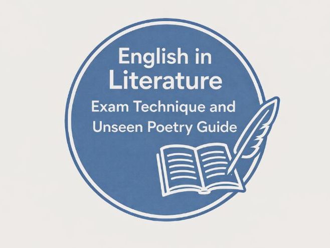 CIE IGCSE English in Literature 0992 Unseen and Writing Skills Notes