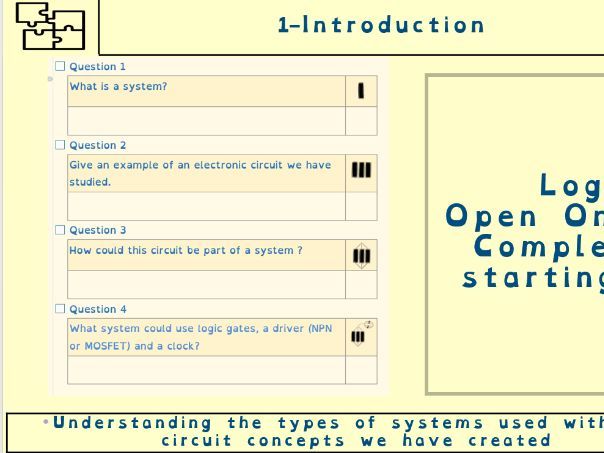 GCSE Electronics – Control Circuits Lesson 1 (Microcontrollers, Flowcharts & Servo Control)
