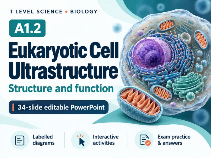 T Level Science - Biology A1.2 Eukaryotic cell ultrastructure