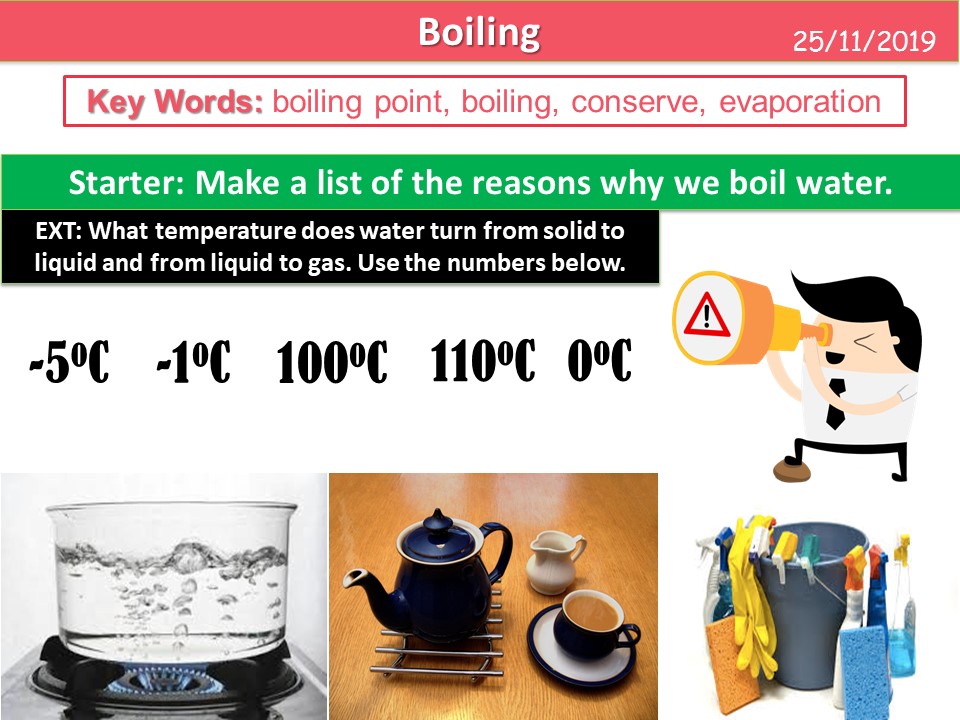 Boiling Teaching Resources