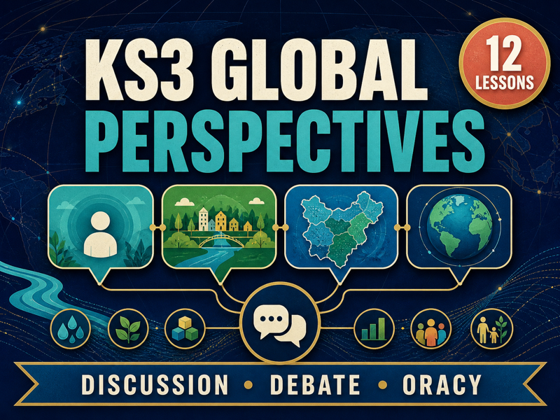 KS3 Global Perspectives | 12 Discussion & Debate Lessons (Oracy)