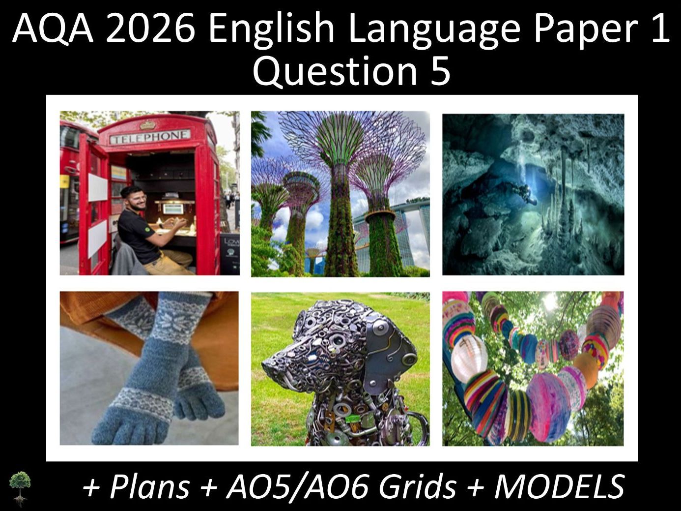Six Question 5 - AQA 2026 English Language Paper 1| Plans, AO Grids, Models