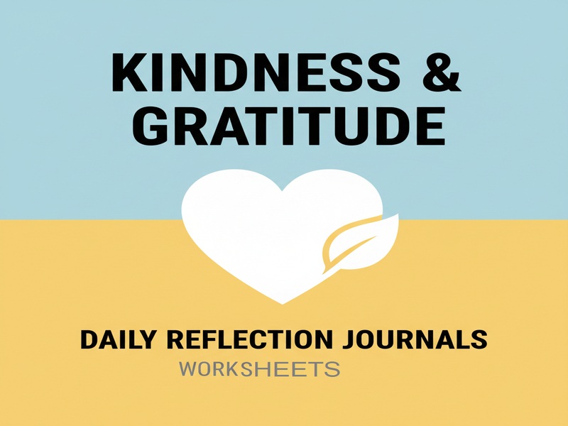 Kindness & Gratitude Daily Reflection Journals