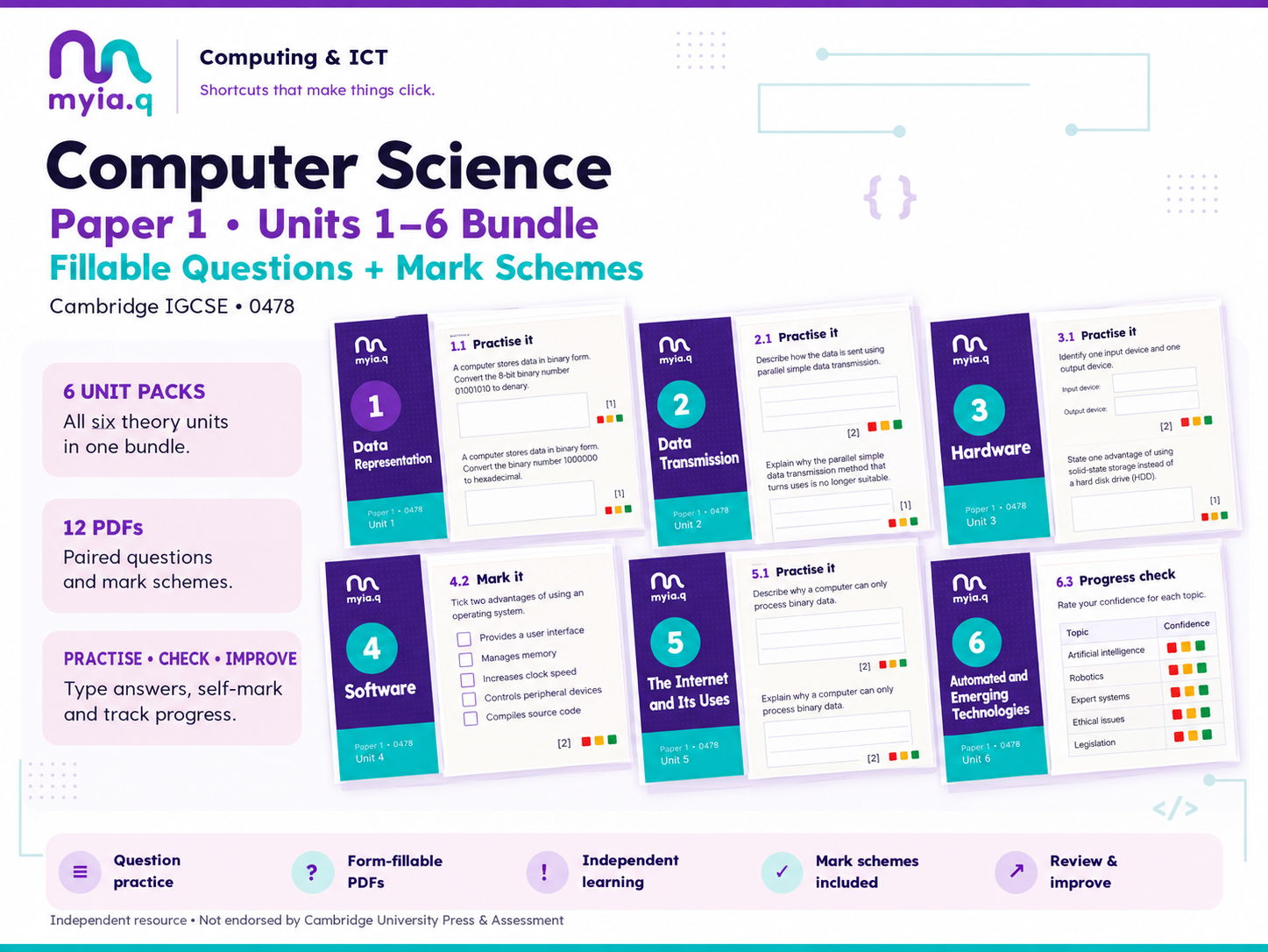 GCSE CS Theory Revision - Bundle