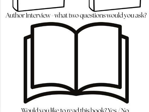 First Chapter Friday - Booklets 1 and 2