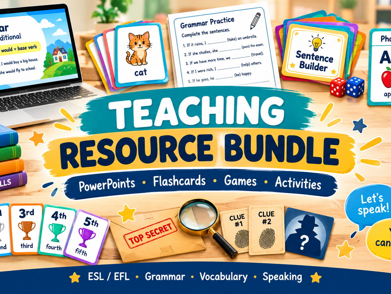 Bargain Bundle of ESL ppts.