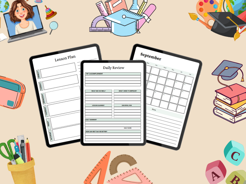 2025-2026 Teacher Planner & Classroom Organizer