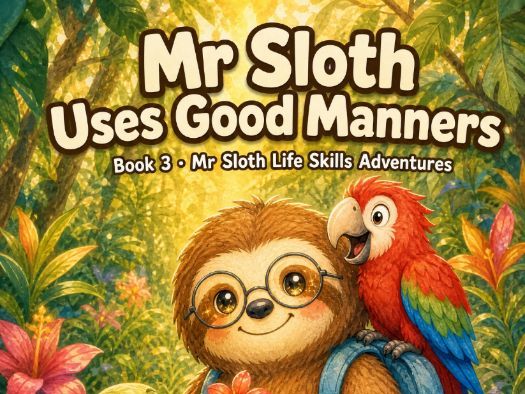 Mr Sloth Life Skills Adventures: Good Manners | EYFS KS1 | PSHE Politeness Respect Social Skills | 5