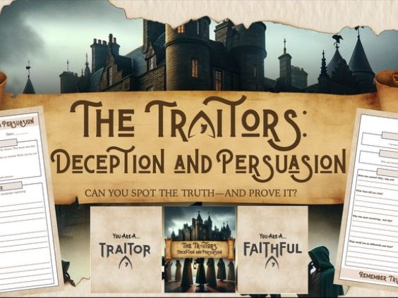 The Traitors Deception & Persuasion Game