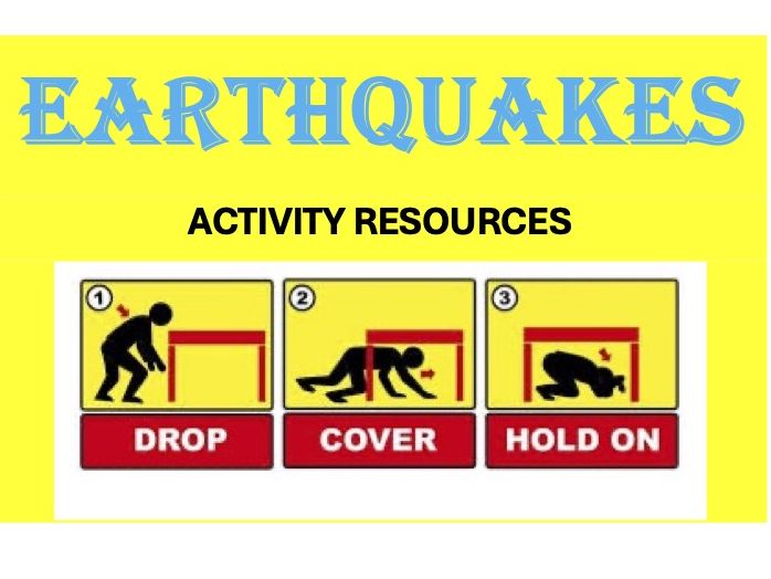 Earthquake Activity Resources Teaching Resources