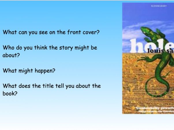 Holes (Guided Reading)