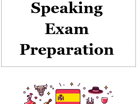 GCSE Spanish Speaking Booklet