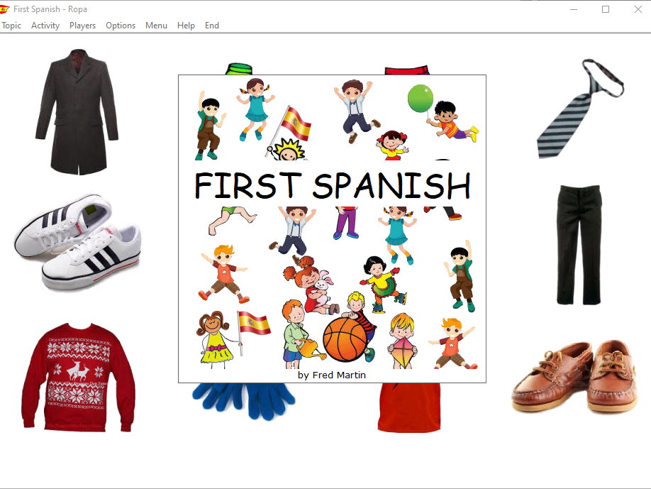 First Spanish (Windows app) Teaching Resources