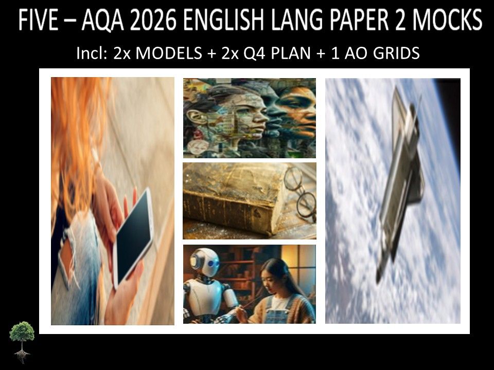 FIVE - AQA PAPER 2 | 2026 FULL MOCKS | MODELS | Q4 PLAN | AO GRIDS