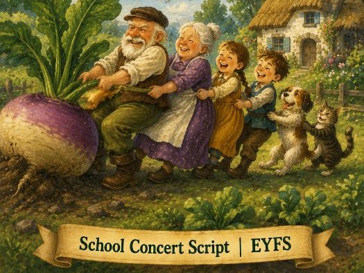 The Enormous Turnip EYFS Concert Script