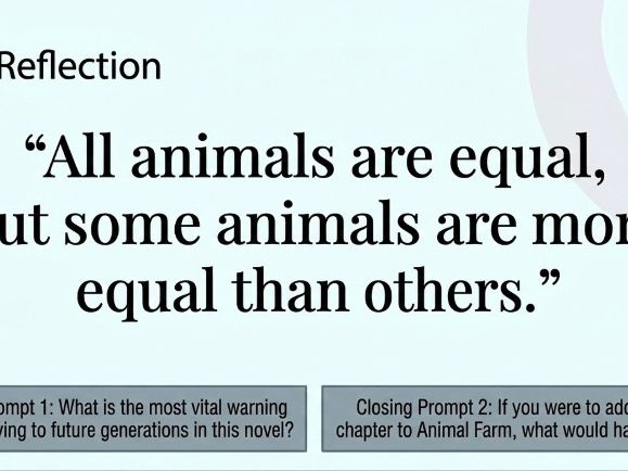 Animal Farm Discussion Guide | Orwell | No-Prep Socratic & Discussion
