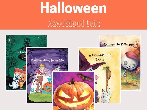 Homeschool Halloween Reading Unit