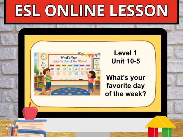 U.10.5 Exciting fun boring Online English Young Curriculum POWERPOINT DIGITAL