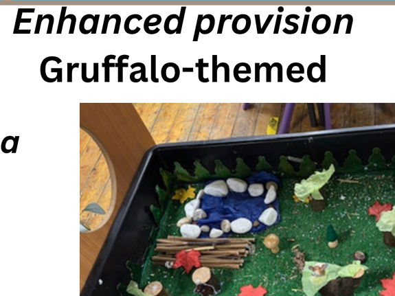Gruffalo themes provision ideas