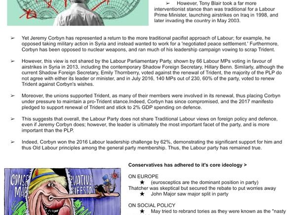 Edexcel A level UK Politics: Revision Pack