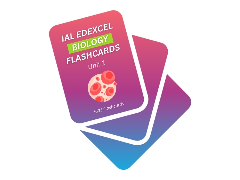 IAL Edexcel Biology Unit 1 Flashcards