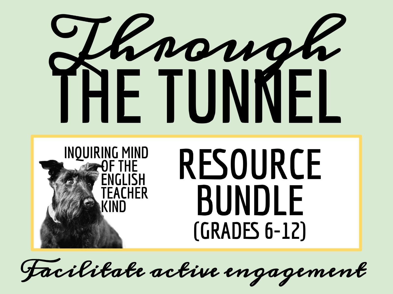 "Through the Tunnel" Quiz, Literary Elements Worksheet, Analysis Activity, and Vocabulary Games Bundle