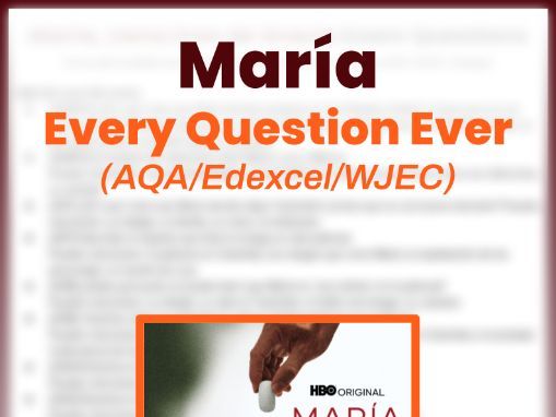 María llena eres de gracia Every Question Ever | A-Level Spanish