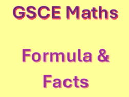 GCSE Maths Higher - Formula and Facts Booklet