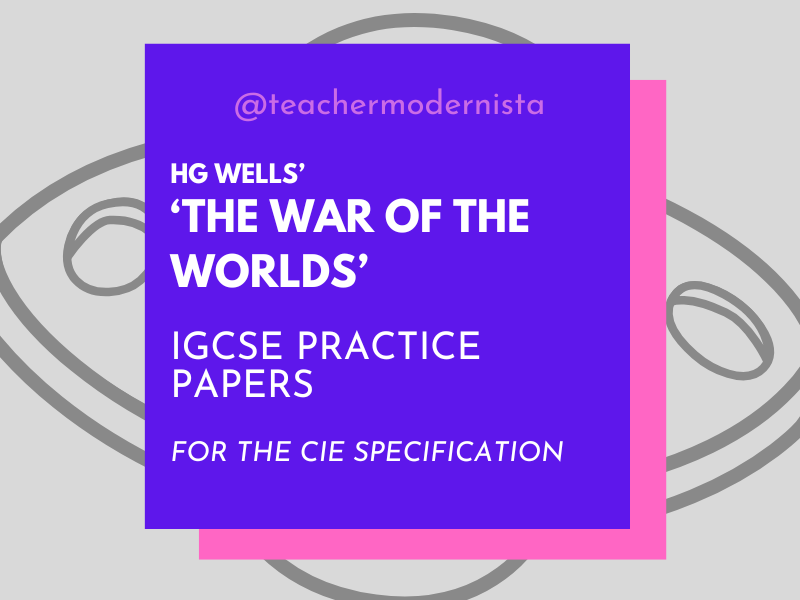 'The War of the Worlds' by HG Wells – IGCSE Practice Questions (CIE)