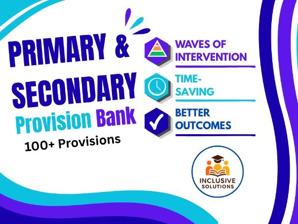 Primary & Secondary SEND Provision Bank
