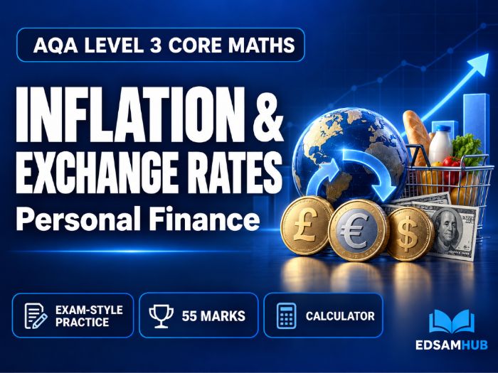 AQA L3 Core Maths: Inflation & Exchange Rates