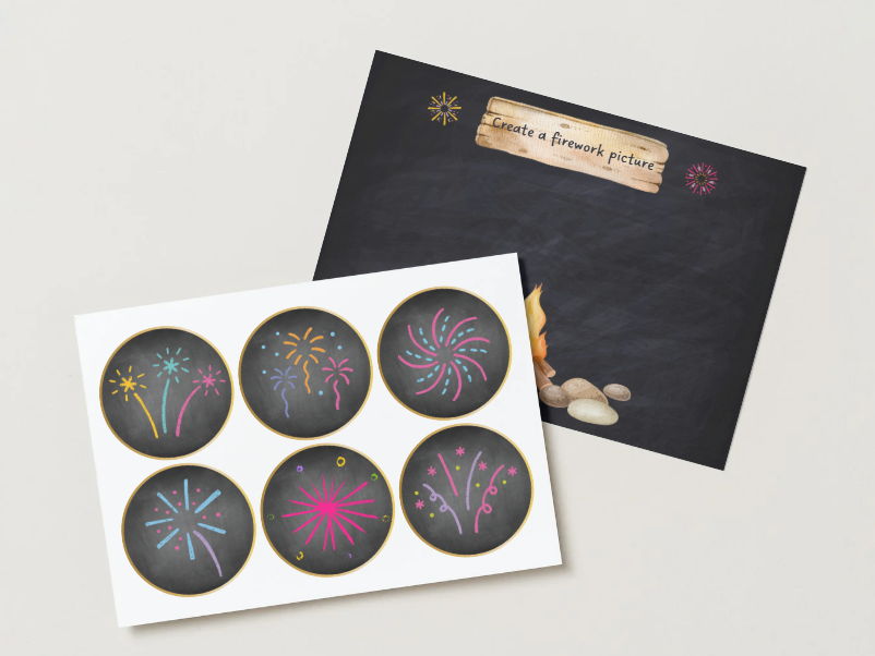 Firework Night Patterns Activity