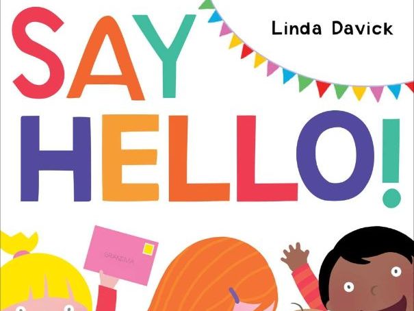 Say Hello!(pptx & lesson plan)