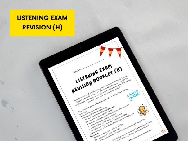 GCSE Spanish Listening Exam Revision