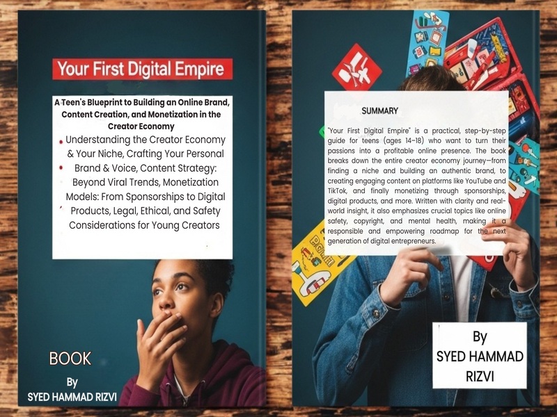 Your First Digital Empire A Teen's Blueprint to Building an Online Brand,Content